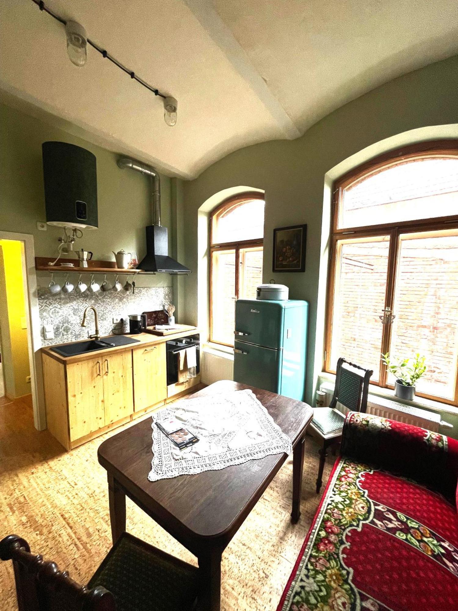 Ferienwohnung Antik Gotha Buitenkant foto